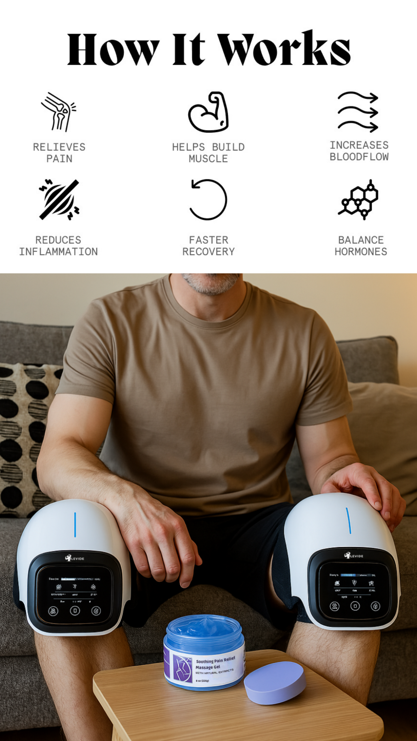 The Ultimate Knee Massager