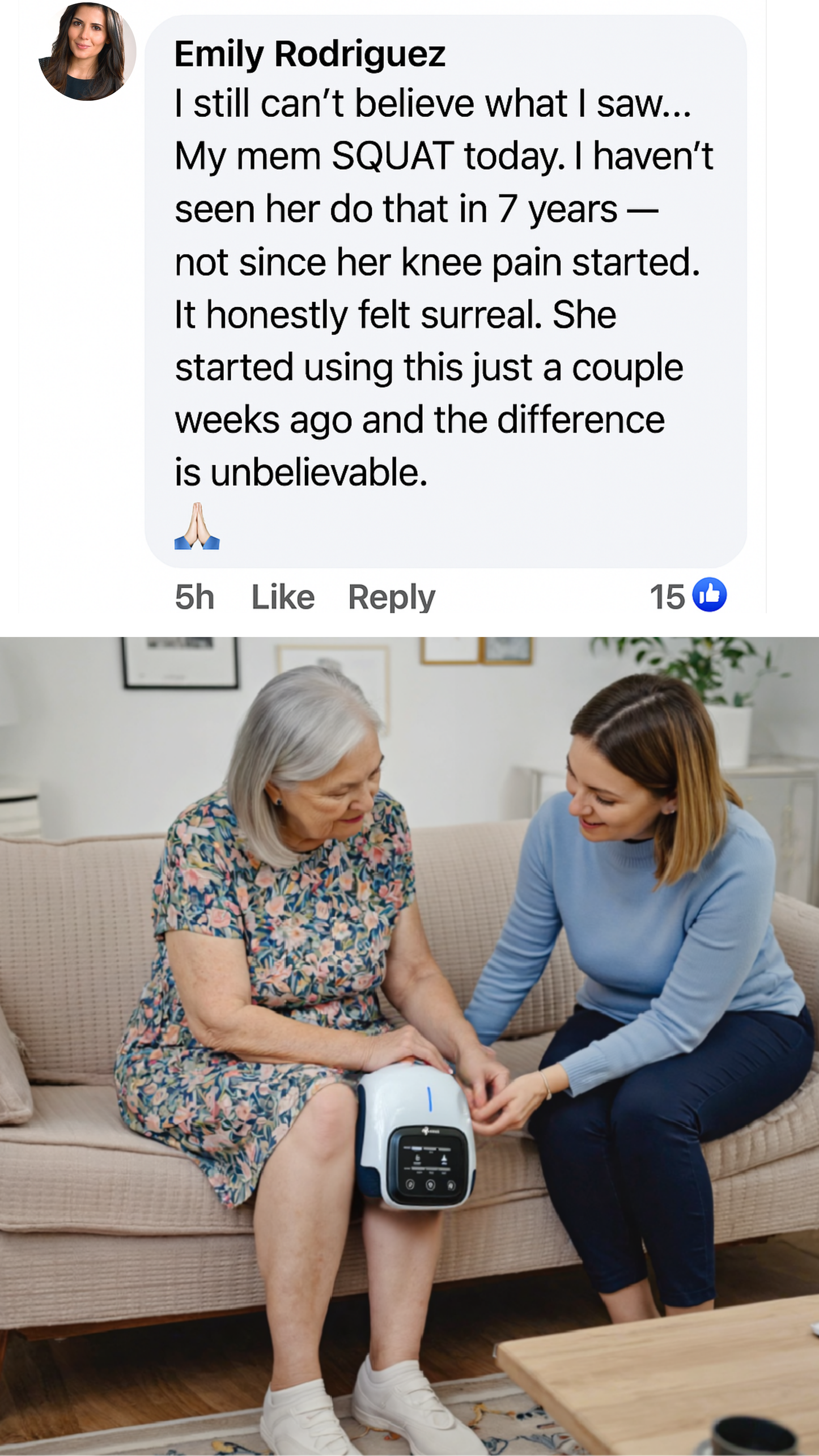The Ultimate Knee Massager